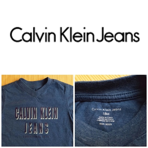 kids calvin klein tshirt